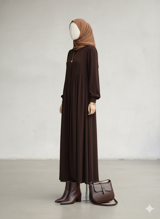 Abaya Sofia – Une touche d’élégance alliant confort et raffinement