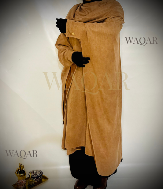 Manteau Premium Cape Modeste – Élégance Moderne