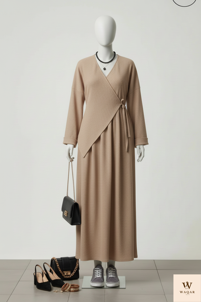 Robe Longue Sofia – Charme et Grâce naturelle