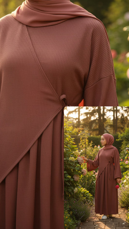 Robe Longue Sofia – Charme et Grâce naturelle