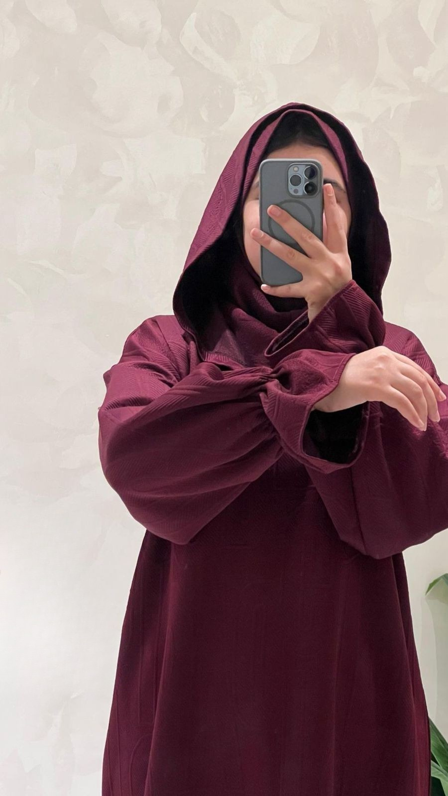Abaya de prière élégante – Pureté, confort et recueillement