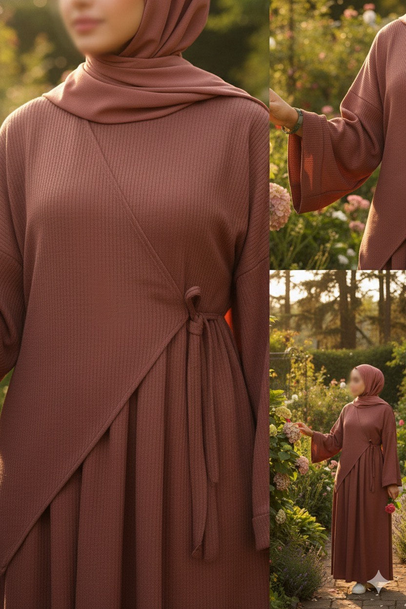 Robe Longue Sofia – Charme et Grâce naturelle